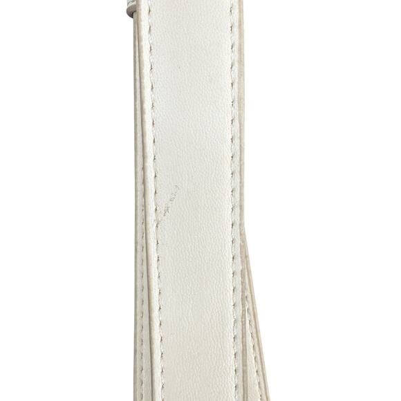 Sam Edelman Hallie‎ White Quilted Pattern Adjustable Strap Metal Logo Belt Bag - Picture 3 of 9